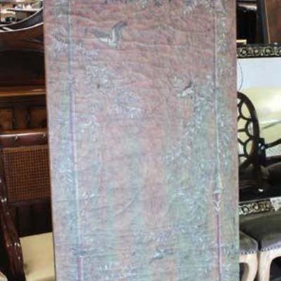 Paint Decorated Hanging Wall Panel

Auction Estimate $100-$200 â€“ Located Inside