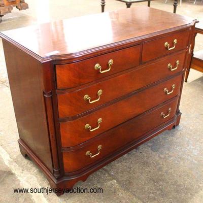 QUALITY SOLID Mahogany 4 Drawer Low Chest

Auction Estimate $100-$300 â€“ Located Inside