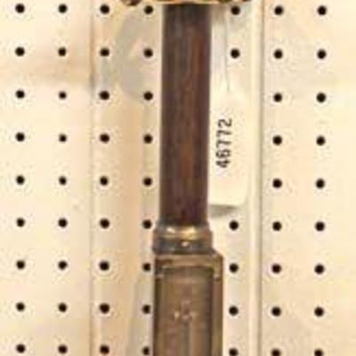  VINTAGE English Mahogany and Brass â€œBurke & Jonesâ€ Bristol No. 246 Stick Thermometer with Wall Mount

Auction Estimate $200-$400 â€“...