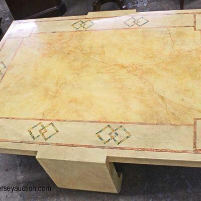 Culture Marble Decorator Coffee Table

Auction Estimate $100-$300 â€“ Located Inside