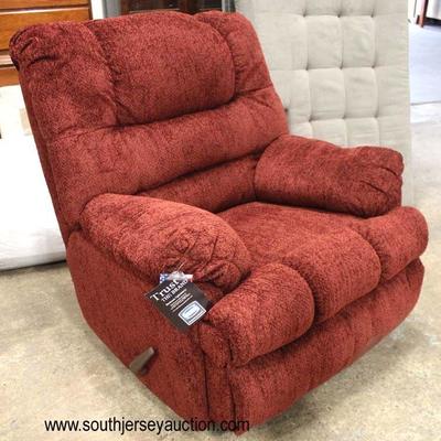 NEW “Simmons Furniture” Upholstered Over Stuffed Recliner

Auction Estimate $200-$400 – Located Inside