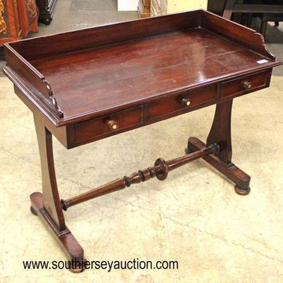  ANTIQUE Mahogany 3 Drawer Victorian Writing Desk

Auction Estimate $200-$400 â€“ Located Inside 