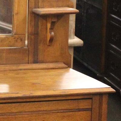 ANTIQUE Oak Dresser with Mirror

Auction Estimate $100-$200 â€“ Located Inside