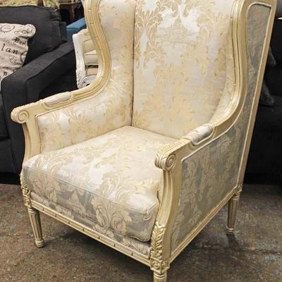  NEW Country French Style Wing Chair

Auction Estimate $200-$400 â€“ Located Inside 