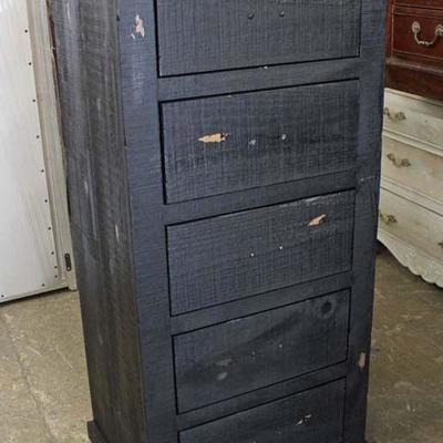 NEW Contemporary 5 Drawer High Chest with Hardware

Auction Estimate $100-$300 â€“ Located Inside