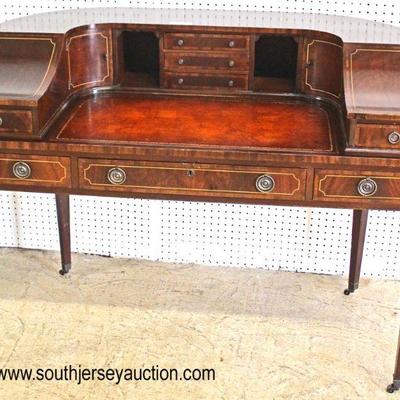 Burl Mahogany Leather Top Carlton Desk

Auction Estimate $300-$600 – Located Inside