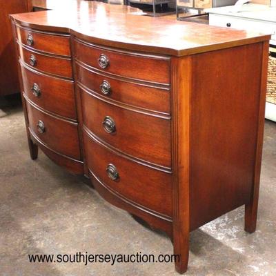Several Mahogany Front High Chest and Low Chest

Auction Estimate $100-$300 â€“ Located Inside