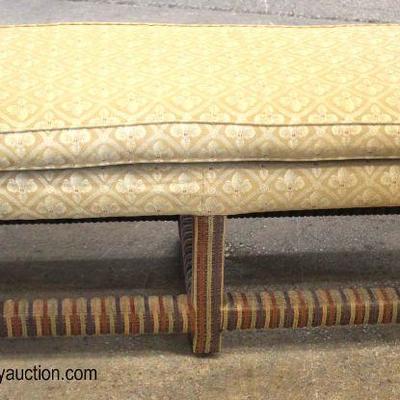 Modern Design Upholstered End of the Bed Bench

Auction Estimate $100-$200 â€“ Located Inside