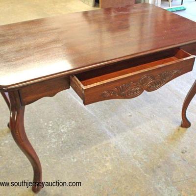 Mahogany 1 Drawer Country French Style Desk

Auction Estimate $100-$200 â€“ Located Inside