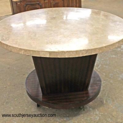 7 Piece Culture Marble Top Decorator Breakfast Table and 6 Chairs

Auction Estimate $200-$400 â€“ Located Inside