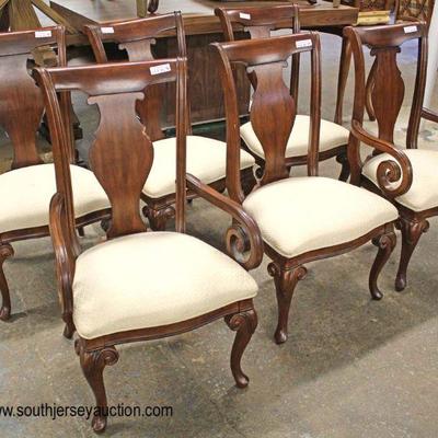 8 Piece Mahogany Dining Room Set Table

with 3 Leaves with a 2 Piece Mirror Back and Glass Etched China Cabinet

Auction Estimate...