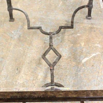 Glass Top Metal Base Decorator Coffee Table

Auction Estimate $100-$200 â€“ Located Inside
