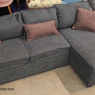 NEW 2 Piece Sofa Chaise Convertible with Pull Out Bed

Auction Estimate $200-$400 â€“ Located Inside