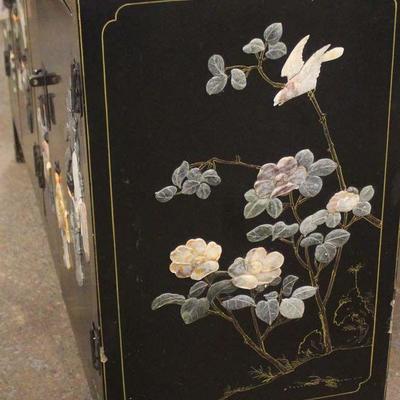 Asian Inspired Decorated 4 Door Credenza Buffet

Auction Estimate $100-$300 â€“ Located Inside