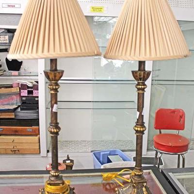 Large Selection of Table Lamps

Auction Estimate 5-$200 â€“ Located Inside