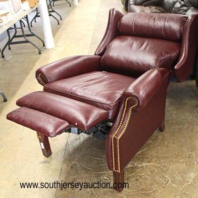  Burgundy Leather Recliner

Auction Estimate $200-$400 â€“ Located Inside 