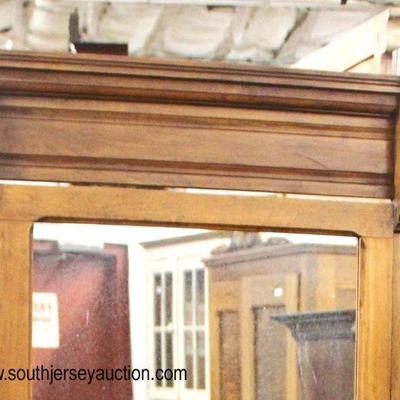 ANTIQUE Oak Dresser with Mirror

Auction Estimate $100-$200 â€“ Located Inside