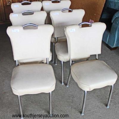 NICE VINTAGE 7 Piece Table and 6 Chairs

Auction Estimate $200-$400 â€“ Located Dock