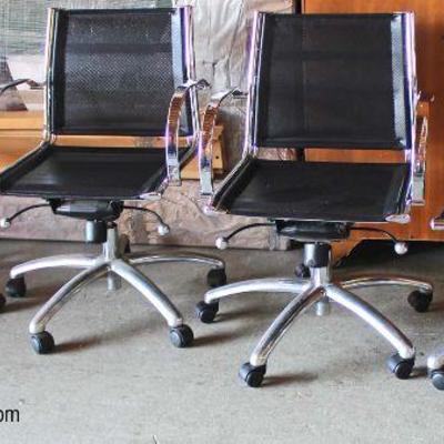  Set of 4 Multi Adjustable Modern Design Office Chairs

Auction Estimate $300-$600 â€“ Located Inside 