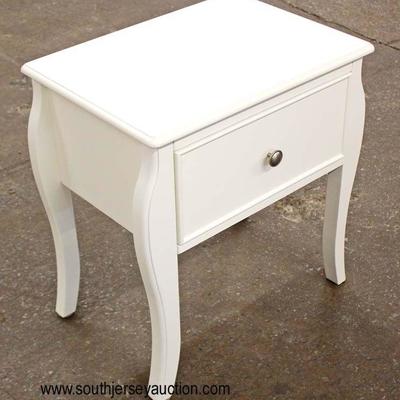 NEW White One Drawer Night Stand

Auction Estimate $50-$100 â€“ Located Inside