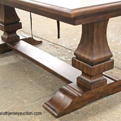 NEW Country Farm Style Rustic Stretcher Base Dining Room Table

Auction Estimate $200-$400 â€“ Located Inside

