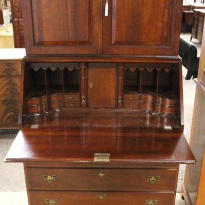  SOLID Mahogany â€œCraftique Furnitureâ€ 2 Piece Blind Door Secretary Bookcase

Auction Estimate $400-$800 â€“ Located Inside 
