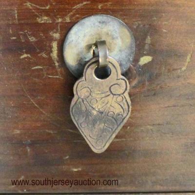  FANTASTIC Antique Style Asian 2 Door Cabinet with Highly Ornate Iron Foo Dog Handles and Lock

Auction Estimate $300-$600 â€“ Located...