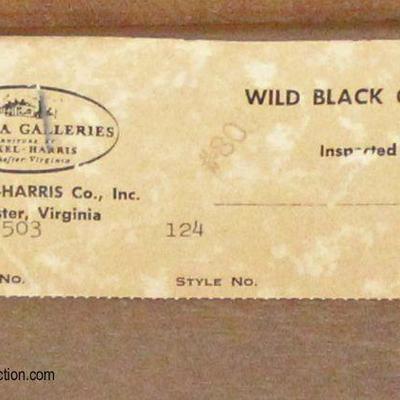  SOLID Wild Black Cherry “Henkel Harris Furniture – Virginia Galleries”

Bracket Foot Low Chest with Mirror

Auction Estimate $400-$800 –...
