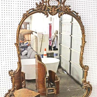  French Style Carved Wood Gold Decorator Mirror

Auction Estimate $100-$300 â€“ Located Inside 