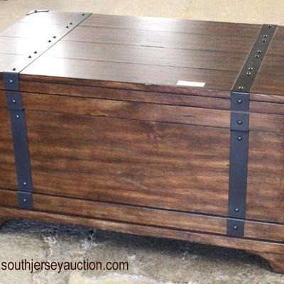 NEW Contemporary Trunk Style Lift Top Coffee Table with Storage

Auction Estimate $100-$300 â€“ Located Inside