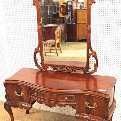  VERY VERY GOOD Condition

One of The Best Burl Mahogany Carved 8 Piece Bedroom Set with Right and Left Night Stands and Full Size Bed...