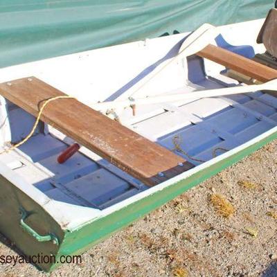  John Boat with Paddles

Auction Estimate $200-$400 â€“ Located Field 