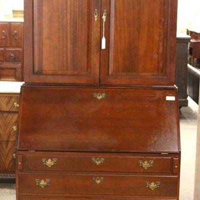  SOLID Mahogany â€œCraftique Furnitureâ€ 2 Piece Blind Door Secretary Bookcase

Auction Estimate $400-$800 â€“ Located Inside 