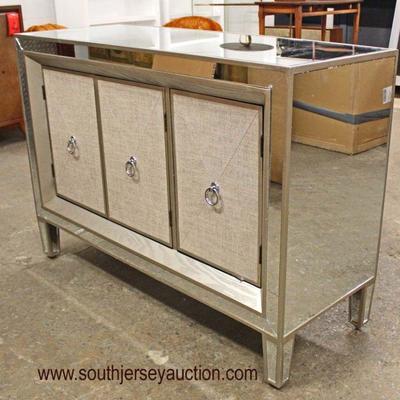  NEW Decorator Mirrored 3 Door Credenza

Auction Estimate $200-$400 â€“ Located Inside 