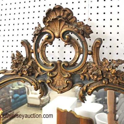  French Style Carved Wood Gold Decorator Mirror

Auction Estimate $100-$300 â€“ Located Inside 