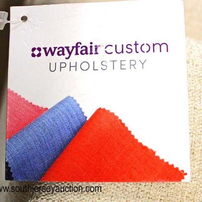 NEW â€œWayfair Custom Upholsteryâ€ Oversized Decorator Sofa

Auction Estimate $300-$600 â€“ Located Inside