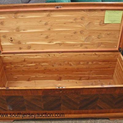 VINTAGE CLEAN Burl Walnut Cedar Chest

Auction Estimate $100-$300 â€“ Located Inside