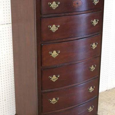  Mahogany â€œLexington Palmer Home Collectionâ€ Inlaid 7 Drawer Lingerie Chest

Auction Estimate $300-$600 â€“ Located Inside 