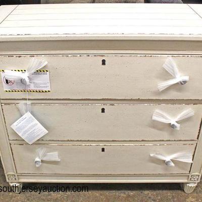 NEW Decorator 3 Drawer Chest with Hardware in Drawers

Auction Estimate $100-$300 â€“ Located Inside

 