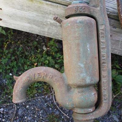  Primitive â€œThe F.E. Myers & Bro. Co. â€ 969 Water Pump

Auction Estimate $50-$100 â€“ Located Field 