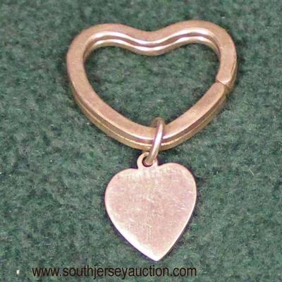 Sterling â€œTiffany and Companyâ€ Heart Pendant

Auction Estimate $25-$100 â€“ Located Glassware

 