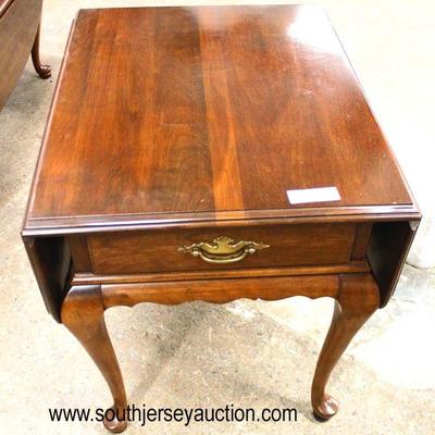 Selection of â€œEthan Allen Furnitureâ€ SOLID Cherry Queen Anne Drop Side Tables

Auction Estimate $100-$200 â€“ Located Inside

 

 

 