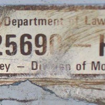  John Boat with Paddles

Auction Estimate $200-$400 â€“ Located Field 