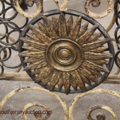  NEW Contemporary Iron and Stone Decorator Wine Bar â€“ Very Cool

Auction Estimate $300-$600 â€“ Located Inside 