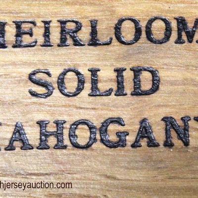  SOLID Mahogany â€œHeirloom Collectionâ€ Shell Carved Block Front bracket Foot Bachelor Chest

Auction Estimate $300-$600 â€“ Located...