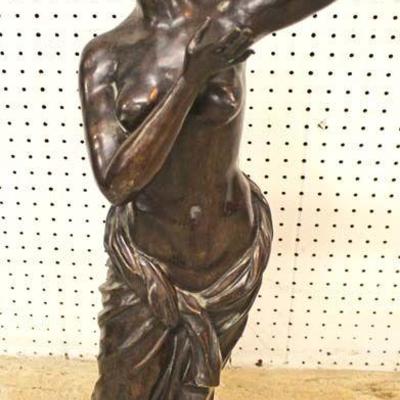  Bronze Lady Holding Grapes

Auction Estimate $400-$800 â€“ Located Inside 