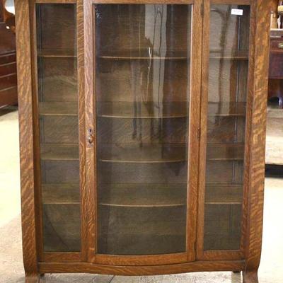 ANTIQUE Quartersawn Oak China Cabinet

Auction Estimate $100-$300 â€“ Located Inside 