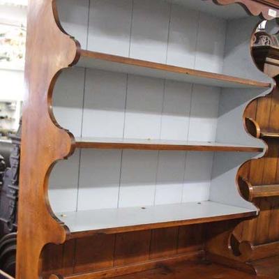  Antique Style Pine Step Back Pewter Cupboard

Auction Estimate $300-$600 â€“ Located Inside 