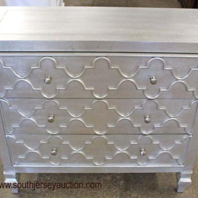 NEW 3 Drawer Contemporary Decorator Low Chest

Auction Estimate $100-$300 â€“ Located Inside