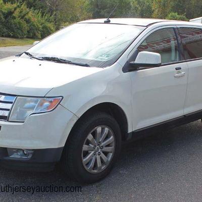 2008 Ford Edge SEL 4 Door Automatic, Cruise, Tilt , AC,  Double Moon Roofs, Flip Down Seats, Spare Tire, Trunk Buttons, Odometer Reads...